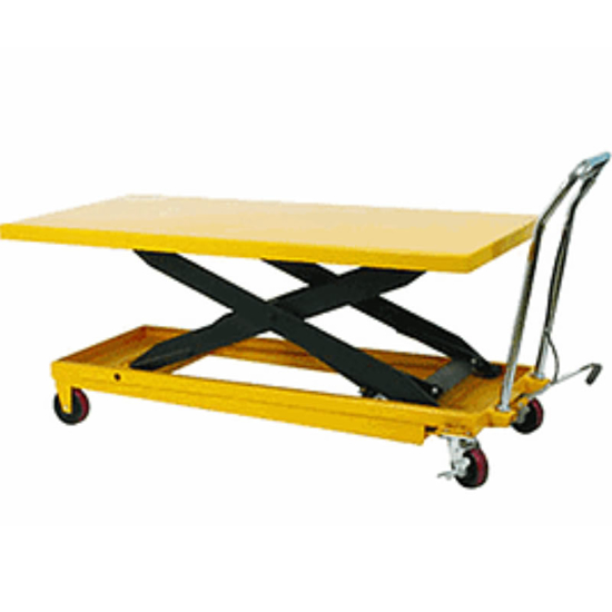 Extra Large Scissor Table Lifter Equipment Warehouse Perth Crane